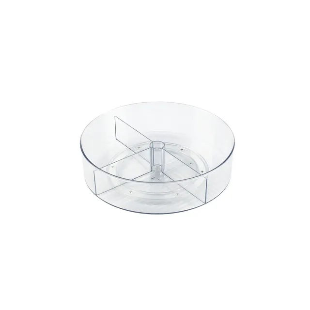 rotho-drehteller-k-chenorganizer-28-3-cm-transparent image 1