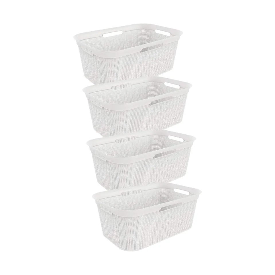 rotho-brisen-w-schekorb-41-l-4er-set-wei-kunststoff image 1