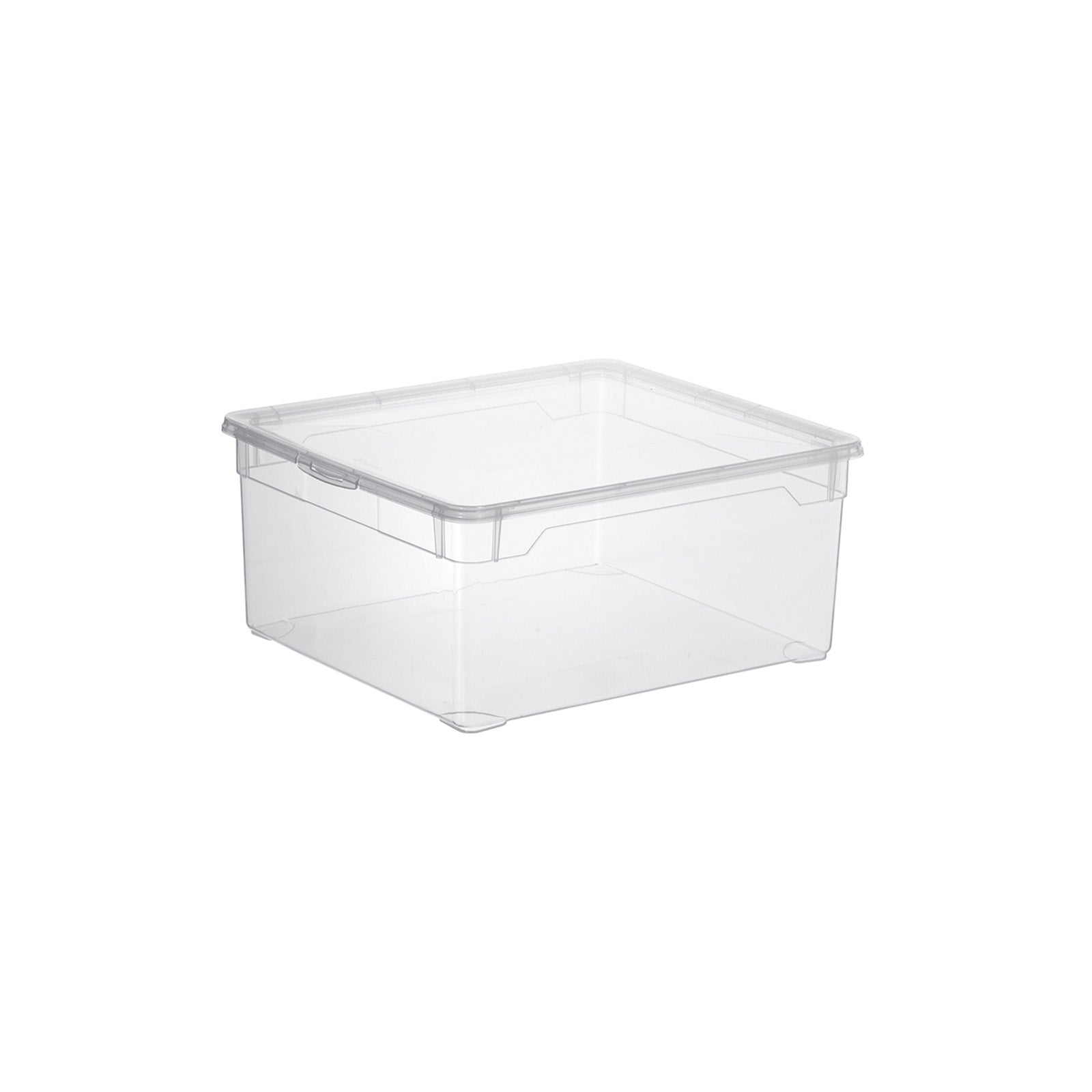 rotho-clear-box-18-l-aufbewahrungsbox-transparent-stapelbar image 1