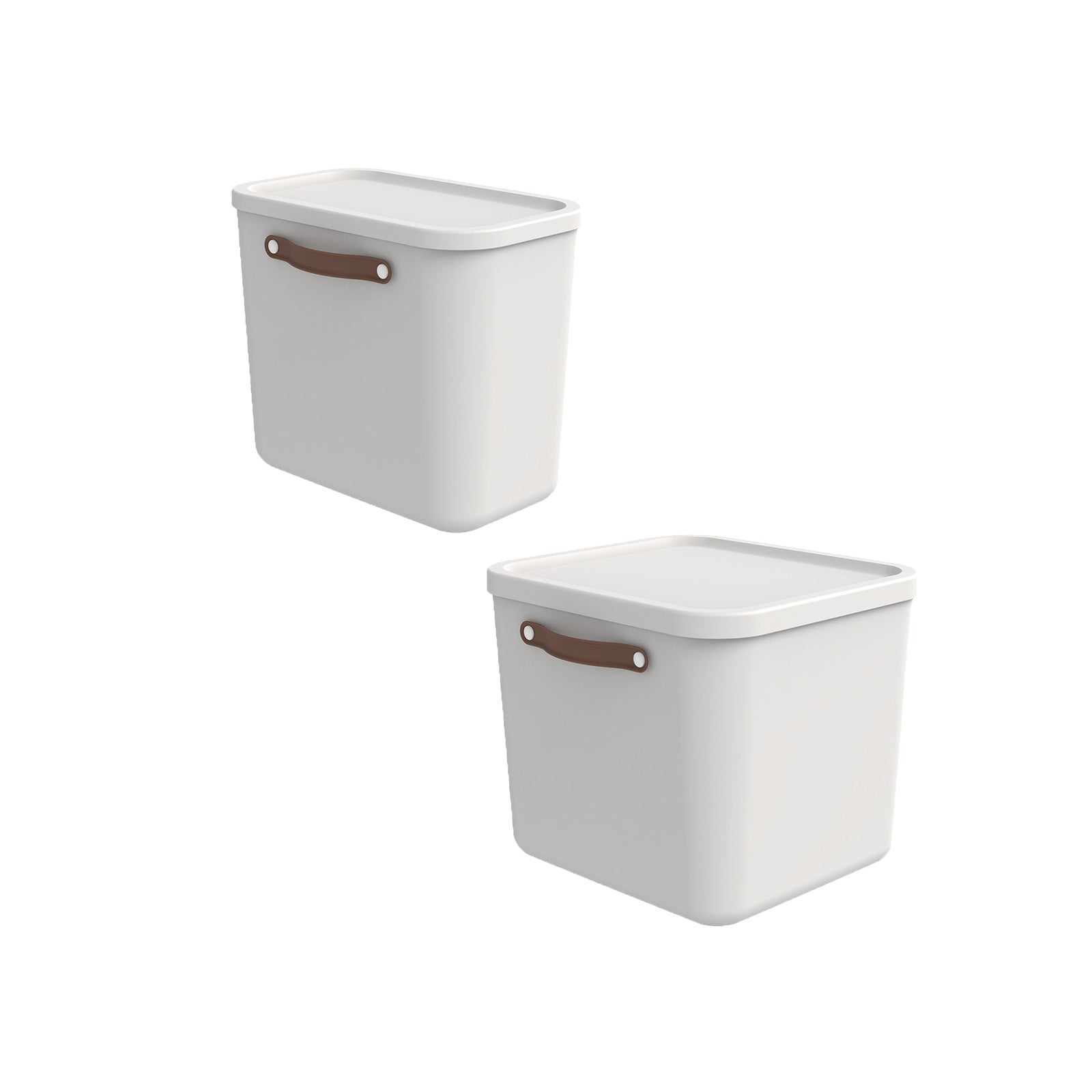 rotho-maloja-aufbewahrungsbox-65-l-mit-deckel-transparent-stapelbar image 2