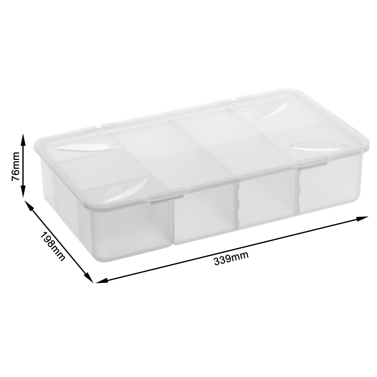rotho-snappy-box-3-l-transparent-mit-flexiblen-f-chern image 4