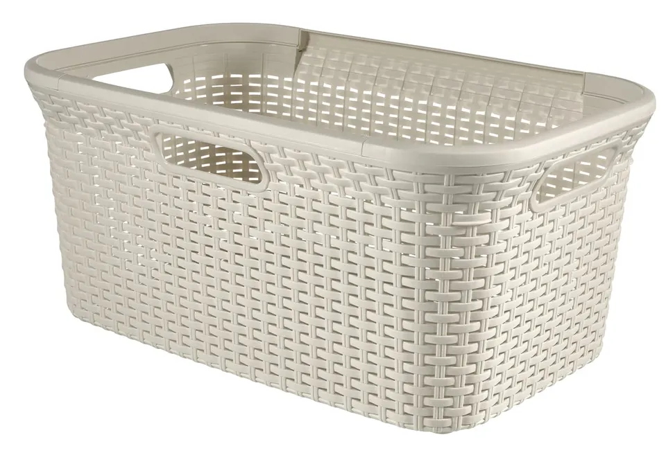 curver-style-w-schebox-45-l-creme-rattan-optik image 1