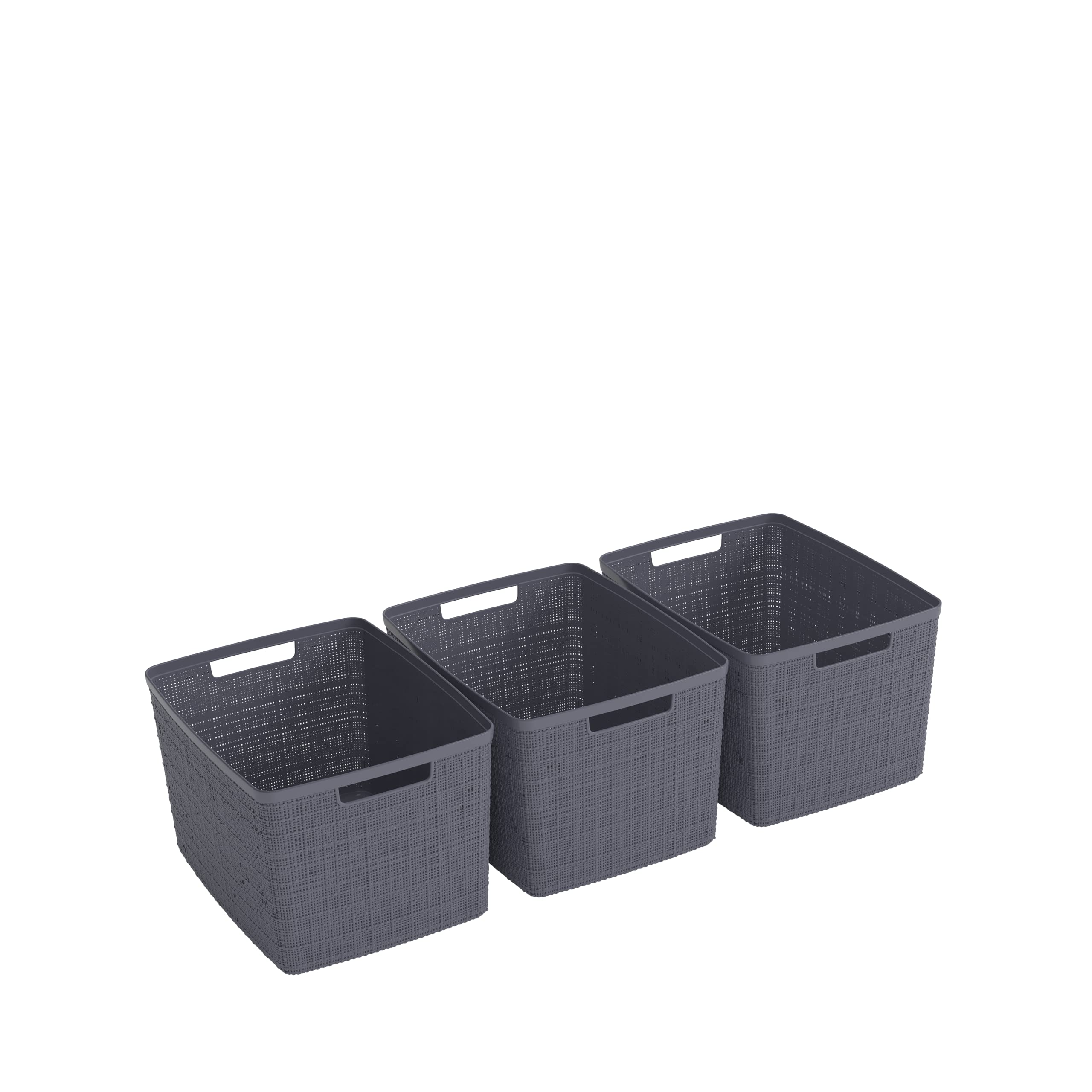 curver-jute-aufbewahrungsbox-20-l-deep-shadow-3er-set-recycling image 1