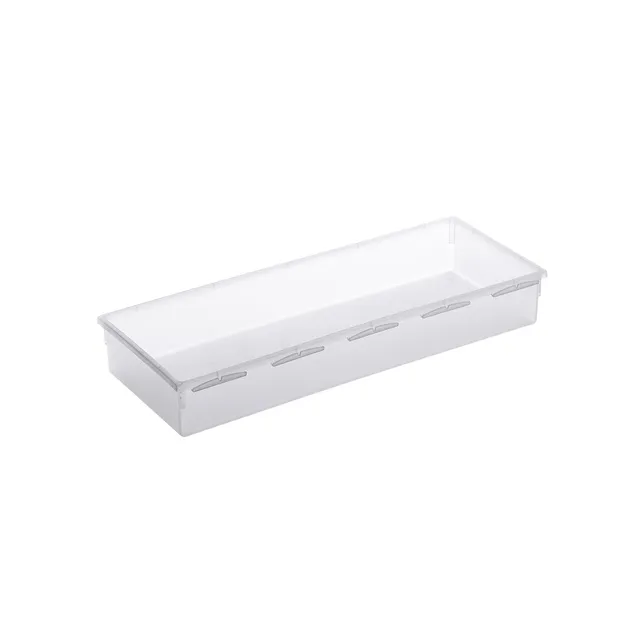 rotho-basic-ordnungssystem-38x15cm-schubladenorganizer-transparent image 1