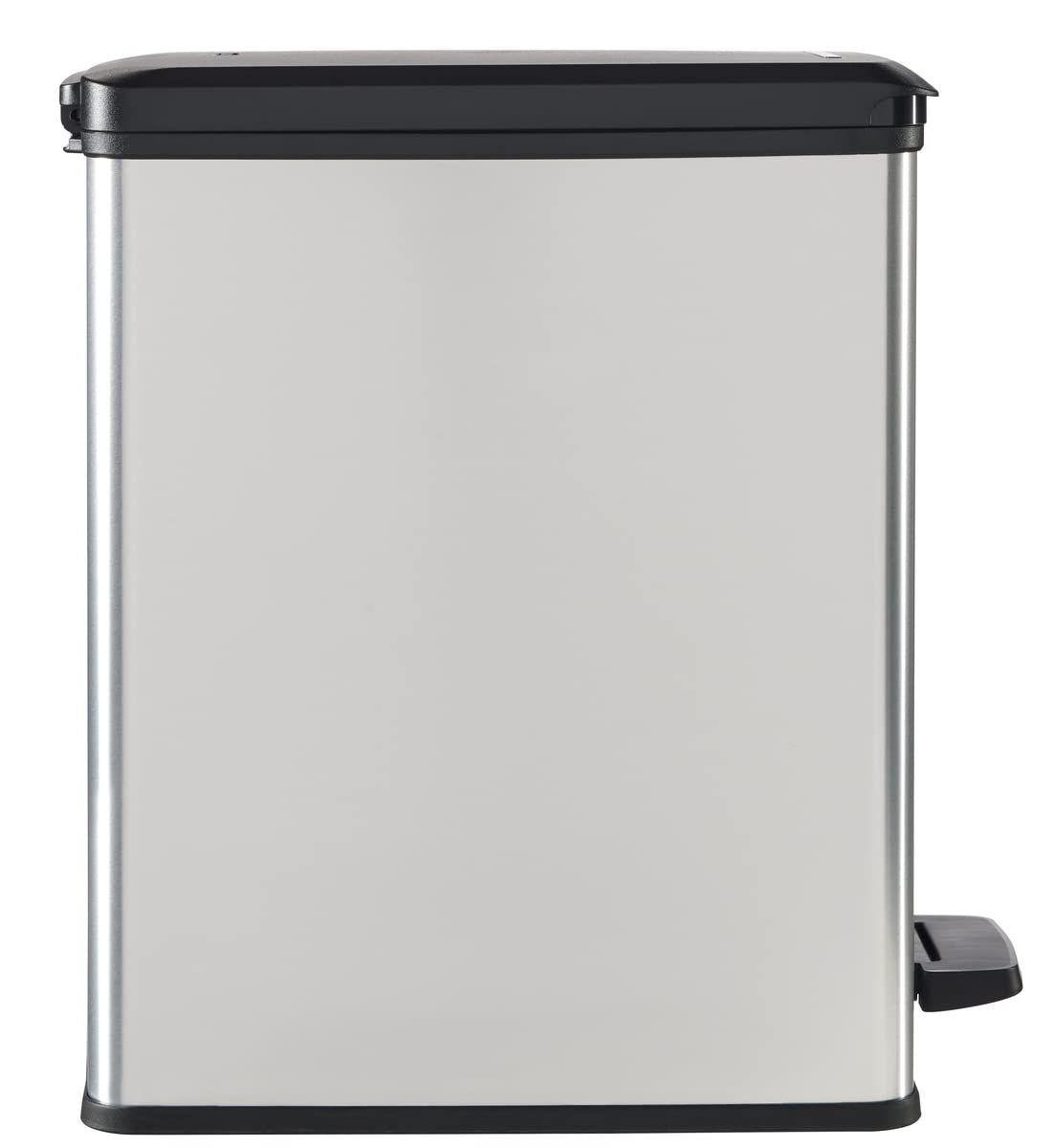 curver-deco-slim-abfalleimer-25-liter-schwarz-silber image 4