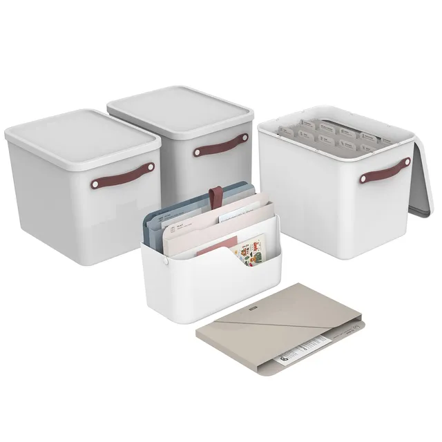 rotho-my-paper-plus-set-inbox-3-archivboxen-a4-wei image 1