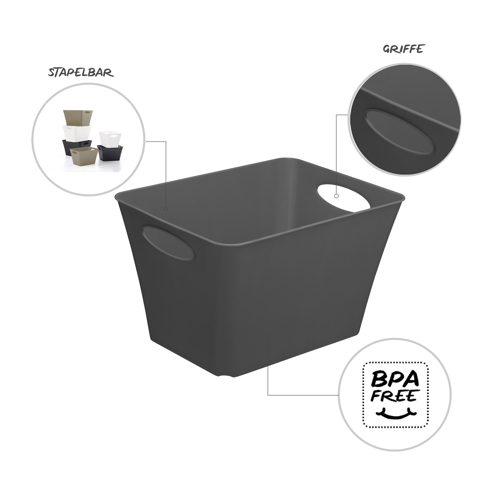 rotho-living-box-44-l-aufbewahrungsbox-anthrazit image 6