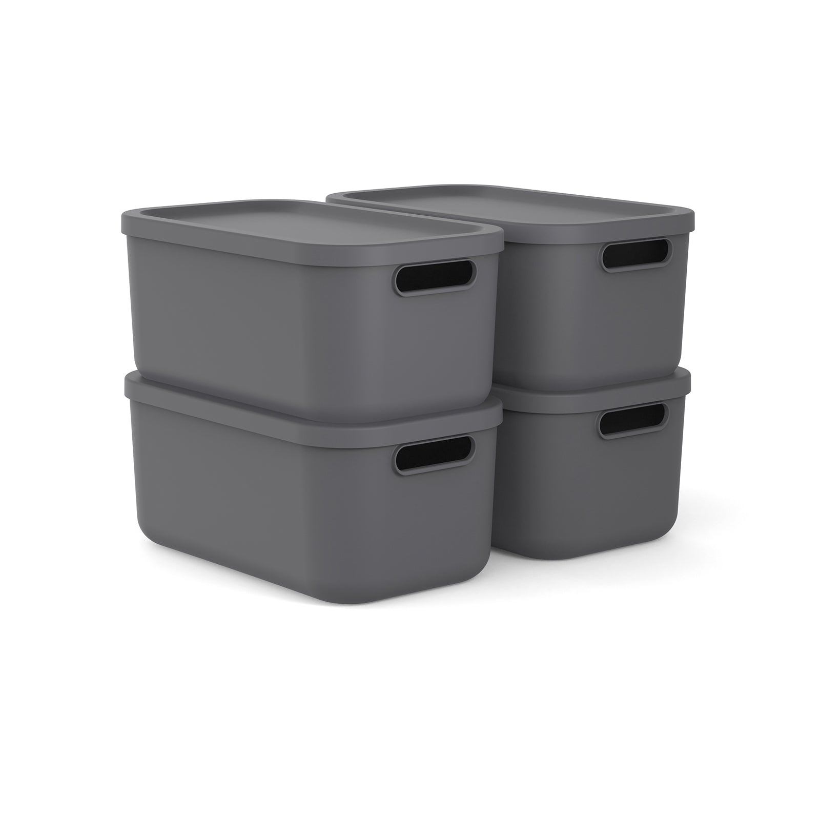 rotho-albula-light-box-12l-aufbewahrungsbox-4er-set-anthrazit-recycelt image 6
