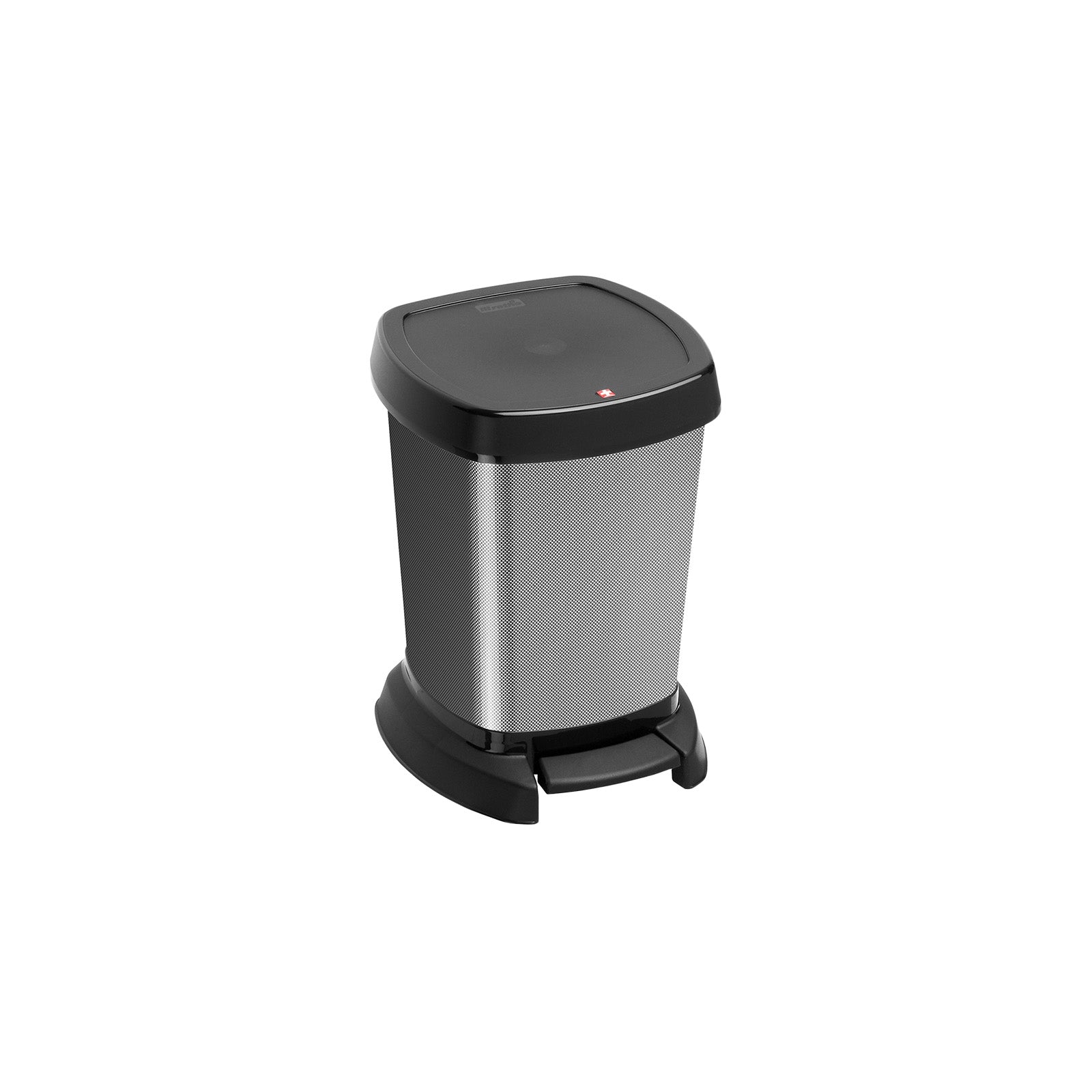 rotho-paso-kosmetikeimer-6l-silber-metallic-tretm-lleimer image 4