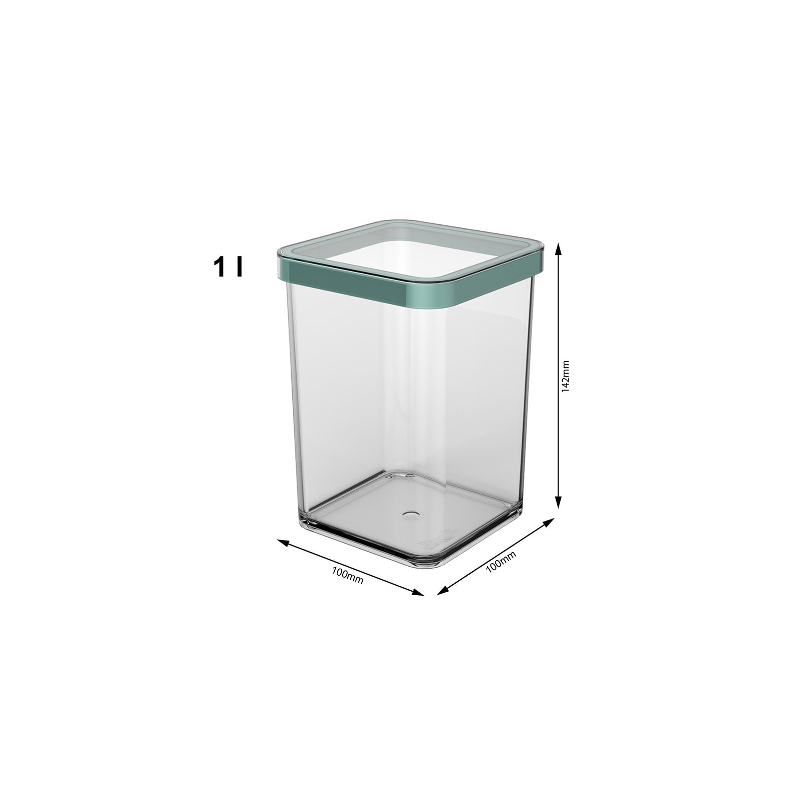 rotho-loft-ordnungsbox-1-l-4er-set-wei-aromadicht image 8