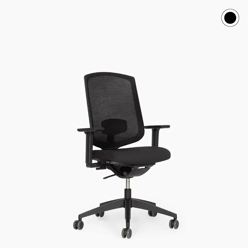 lento-laboro-einsteiger-b-rostuhl-netzr-cken-schwarz-ergonomisch image 1