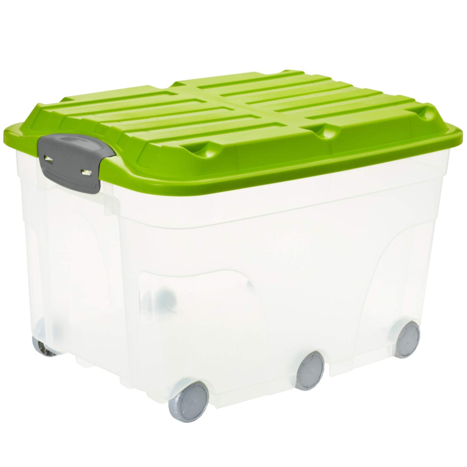 rotho-roller-6-rollbox-mit-deckel-57-l-anthrazit-stapelbar image 2