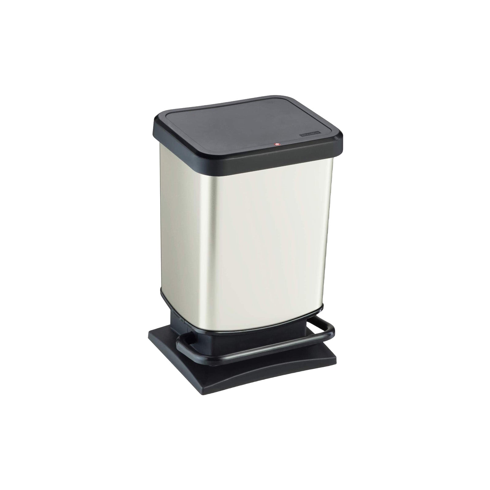 rotho-paso-treteimer-20-l-silber-metallic-mit-pedal image 7