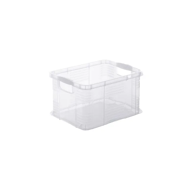 rotho-agilo-systembox-din-a5-6-l-transparent-stapelbar image 1