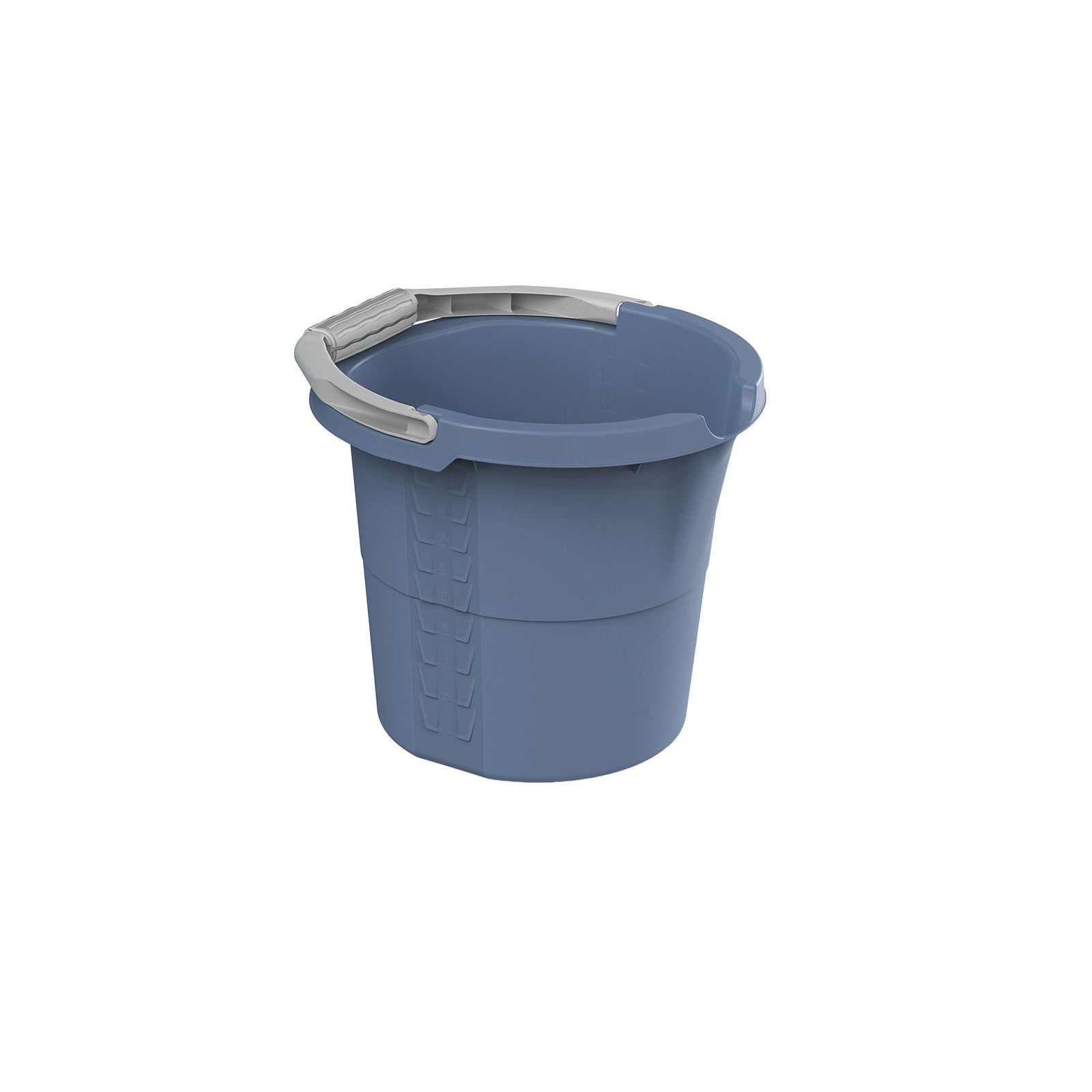 rotho-daily-skaleneimer-10l-anthrazit-eimer-mit-skala image 1