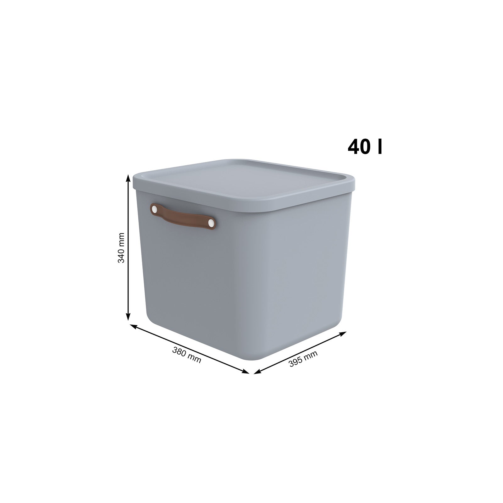 rotho-maloja-aufbewahrungsbox-40-l-midnightblau-griff image 4