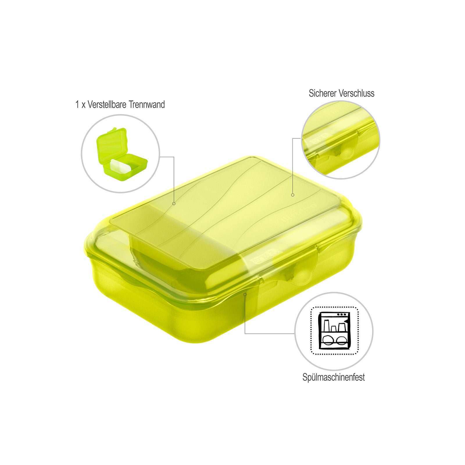 rotho-fun-vesperbox-s-0-9-l-brotdose-transparent-horizontblau image 7