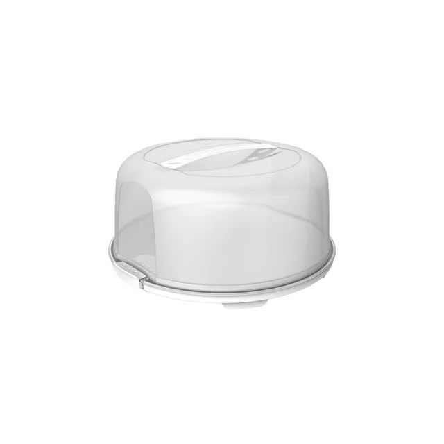 rotho-fresh-tortenglocke-hoch-wei-tortenbox-mit-griff image 1