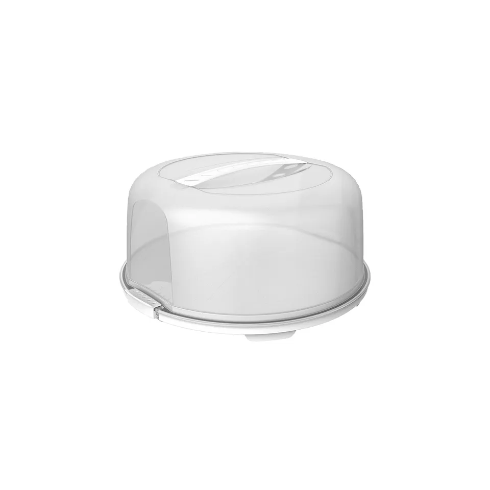 rotho-fresh-tortenglocke-hoch-wei-tortenbox-mit-griff image 1