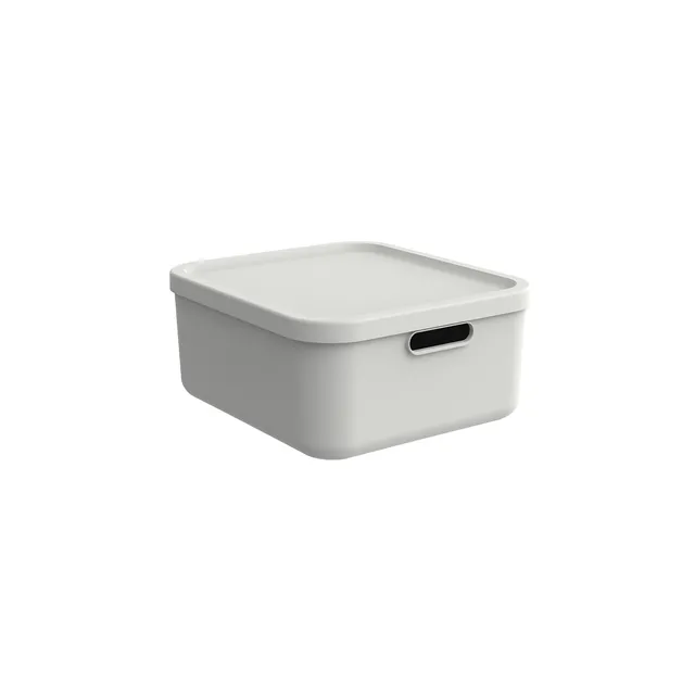 rotho-albula-light-box-20l-anthrazit-stapelbar-recycelt image 1