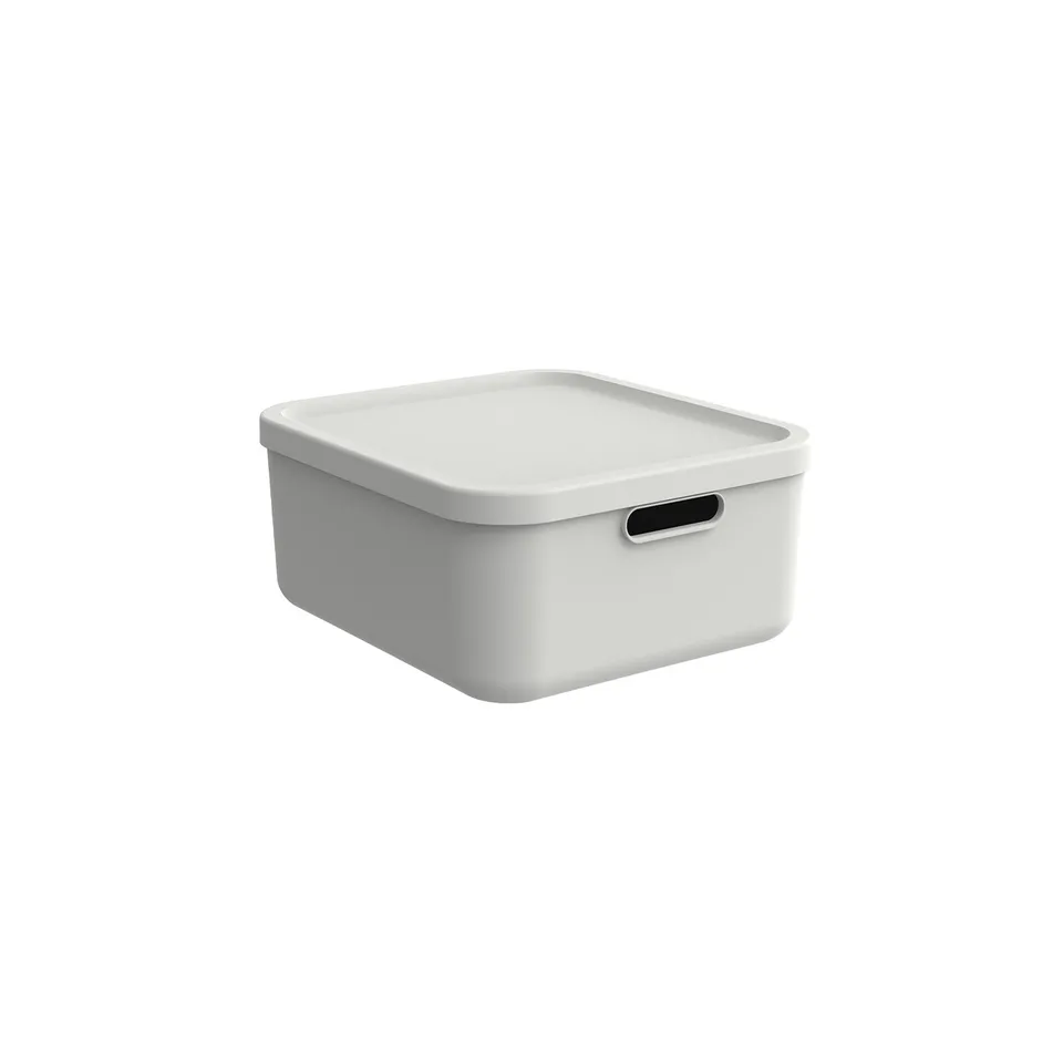 rotho-albula-light-box-20l-anthrazit-stapelbar-recycelt image 1