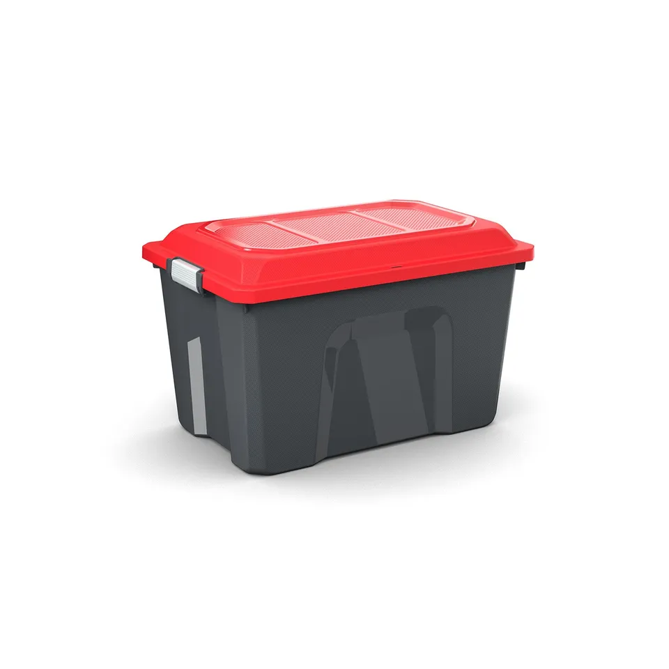 rotho-locker-aufbewahrungsbox-60-l-rot-stapelbar image 1