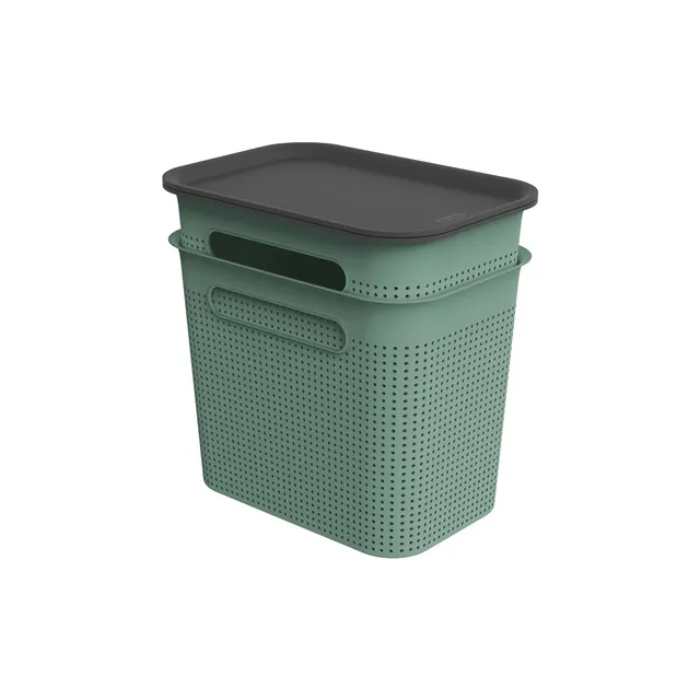 rotho-brisen-box-7l-mit-deckel-wei-2er-set-stapelbar image 1