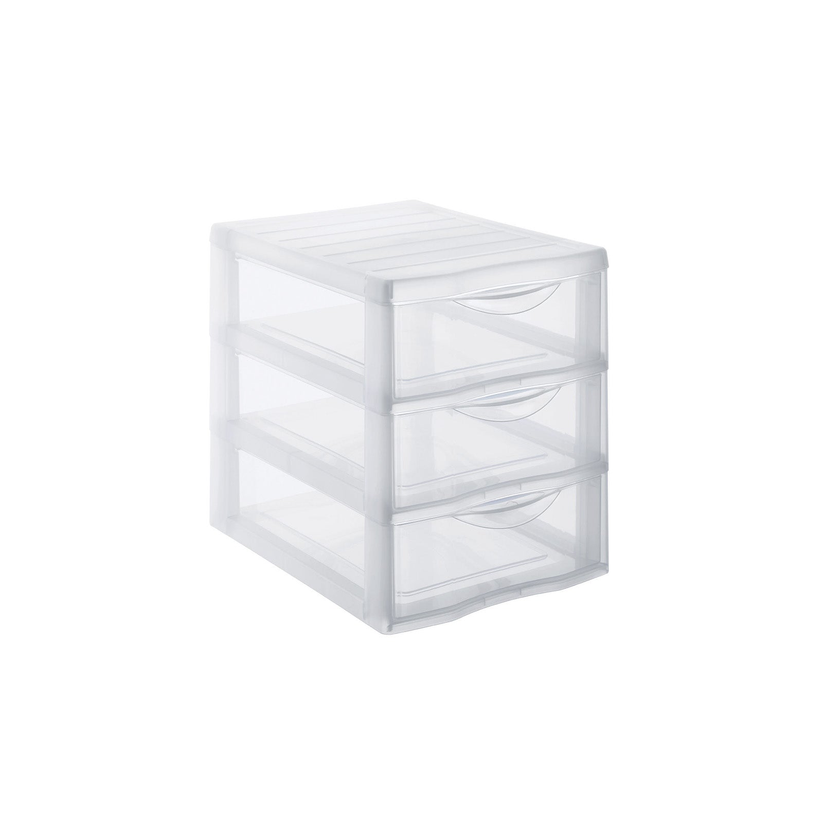 rotho-orgamix-schubladenbox-3-sch-be-din-a5-transparent-stapelbar image 1