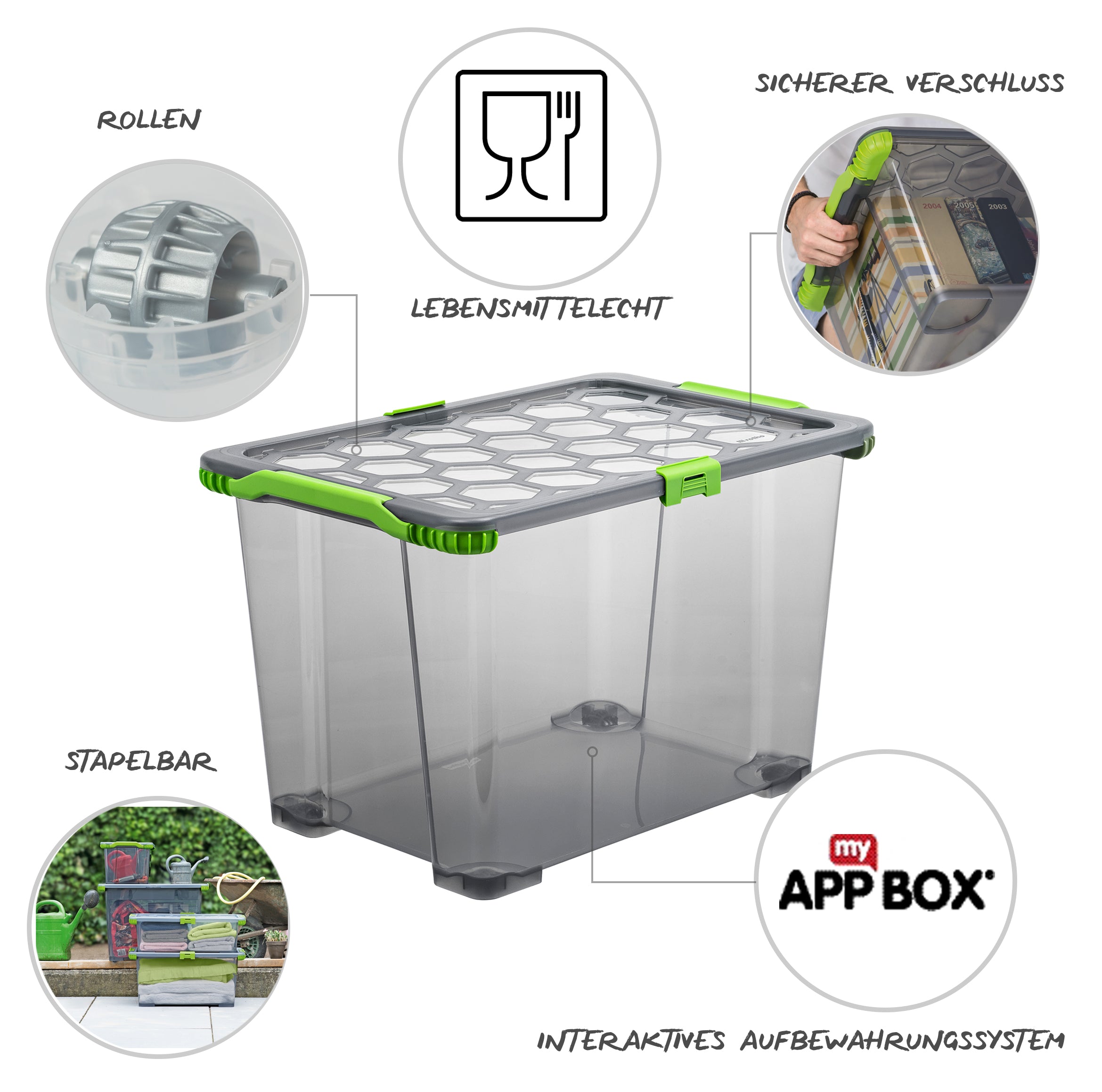 rotho-evo-total-protection-box-mit-rollen-65-l-anthrazit-gr-n image 5