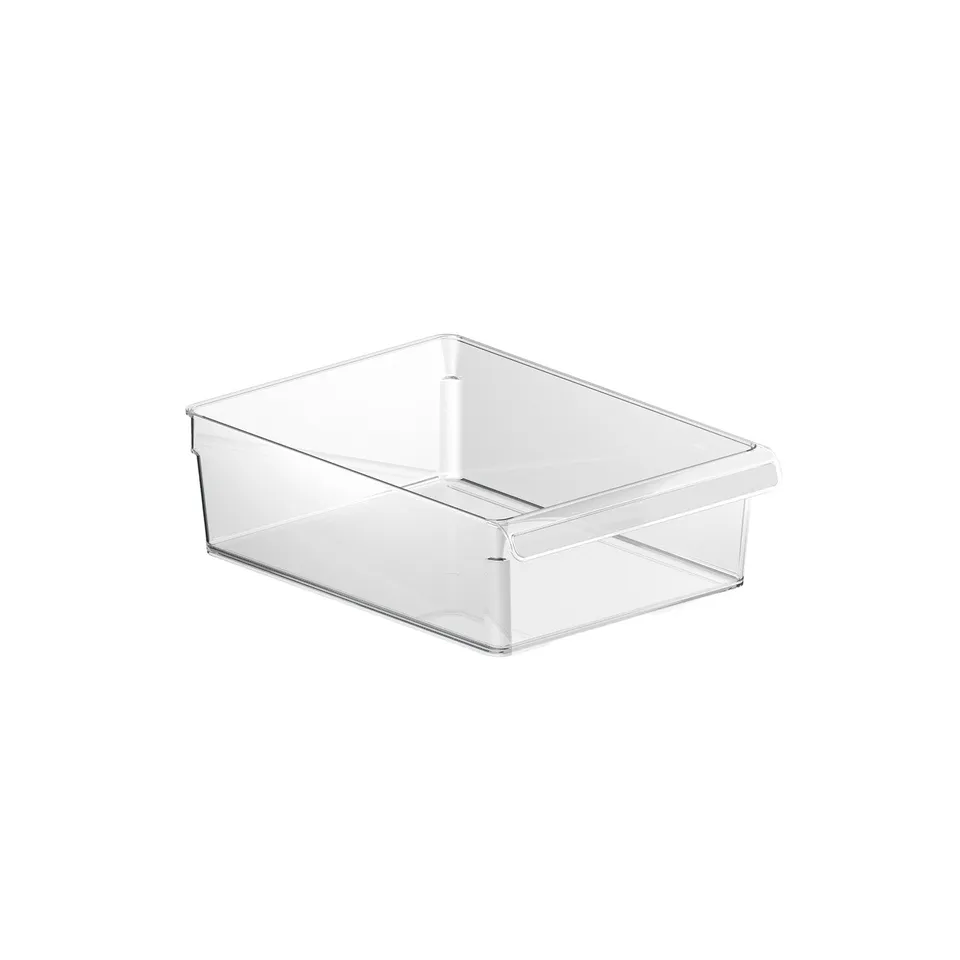 rotho-loft-k-hlschrankorganizer-5-l-transparent-mit-griff image 1