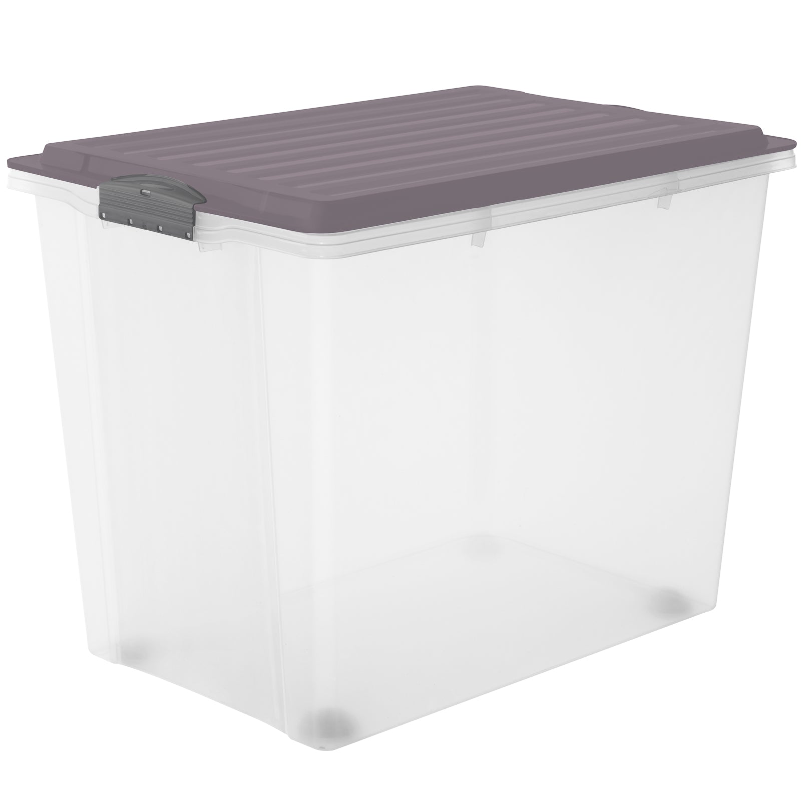 rotho-compact-stapelbox-mit-rollen-a3-70-l-anthrazit-stapelbar image 6
