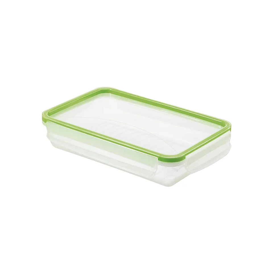 rotho-clic-lock-frischhaltedose-1-l-transparent-flach image 1