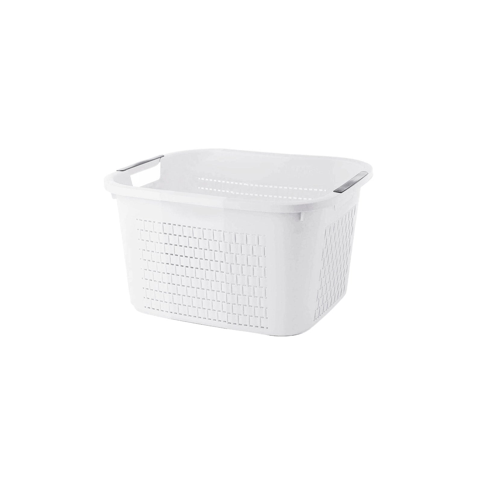 rotho-country-w-schekorb-22-l-anthrazit-rattan-optik image 2