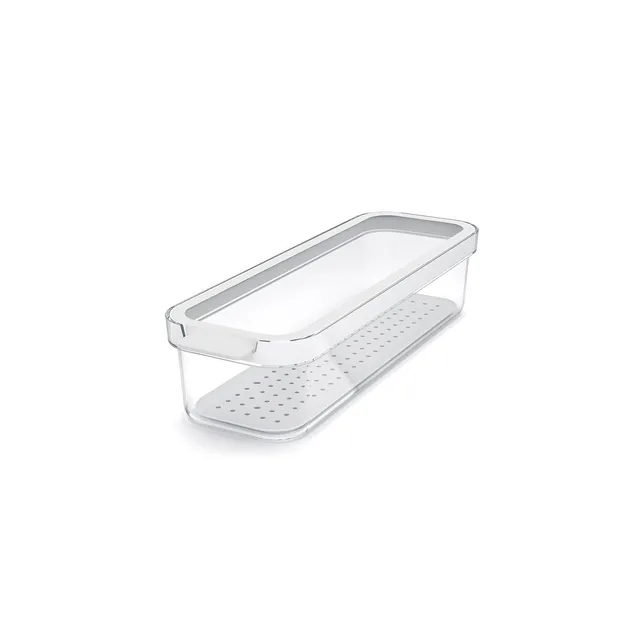 rotho-cauma-k-hlschrankorganizer-1-15-l-transparent-stapelbar image 1