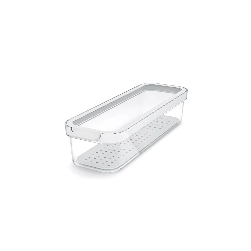 rotho-cauma-k-hlschrankorganizer-1-15-l-transparent-stapelbar image 1