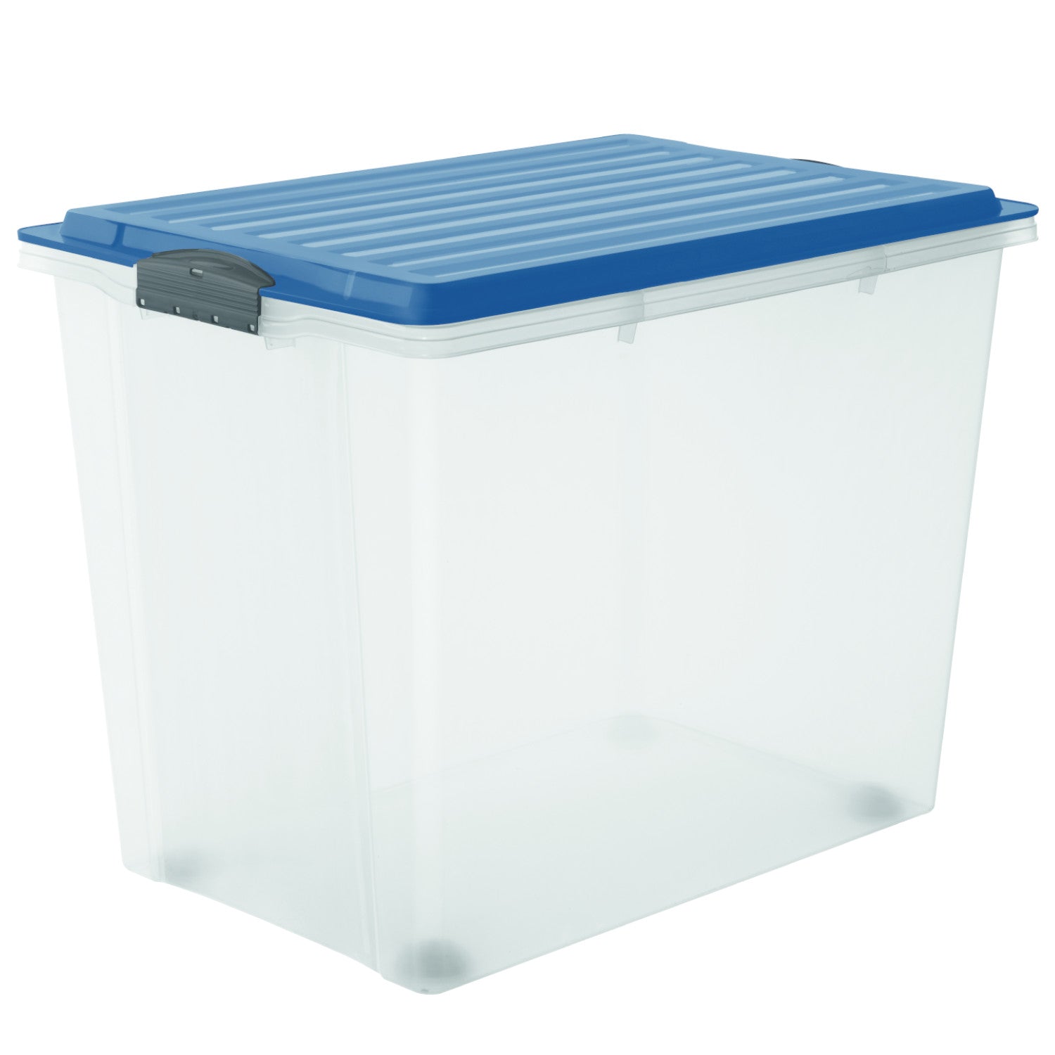 rotho-compact-stapelbox-mit-rollen-a3-70-l-anthrazit-stapelbar image 2