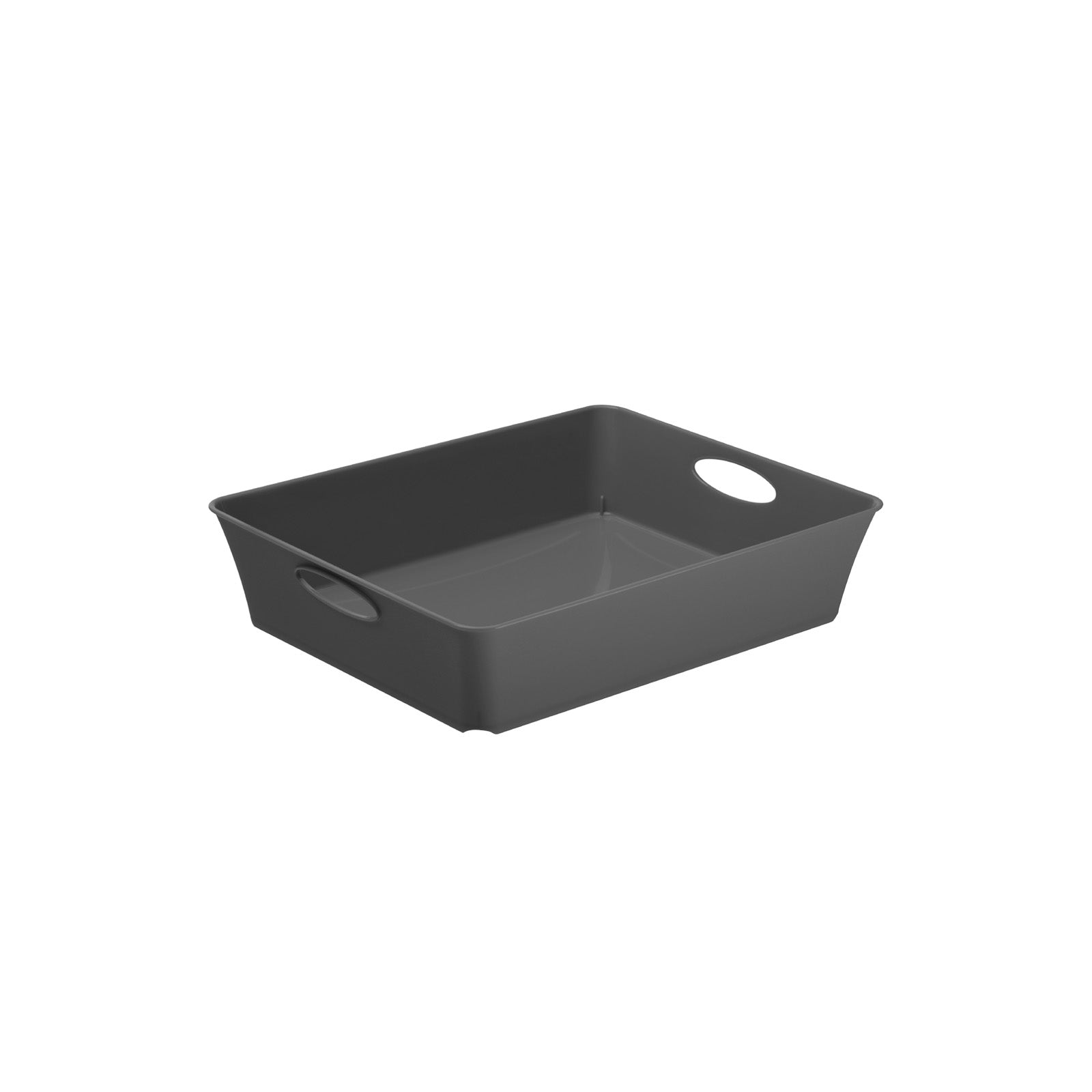 rotho-living-box-din-a5-c5-aufbewahrungsbox-anthrazit-stapelbar image 5