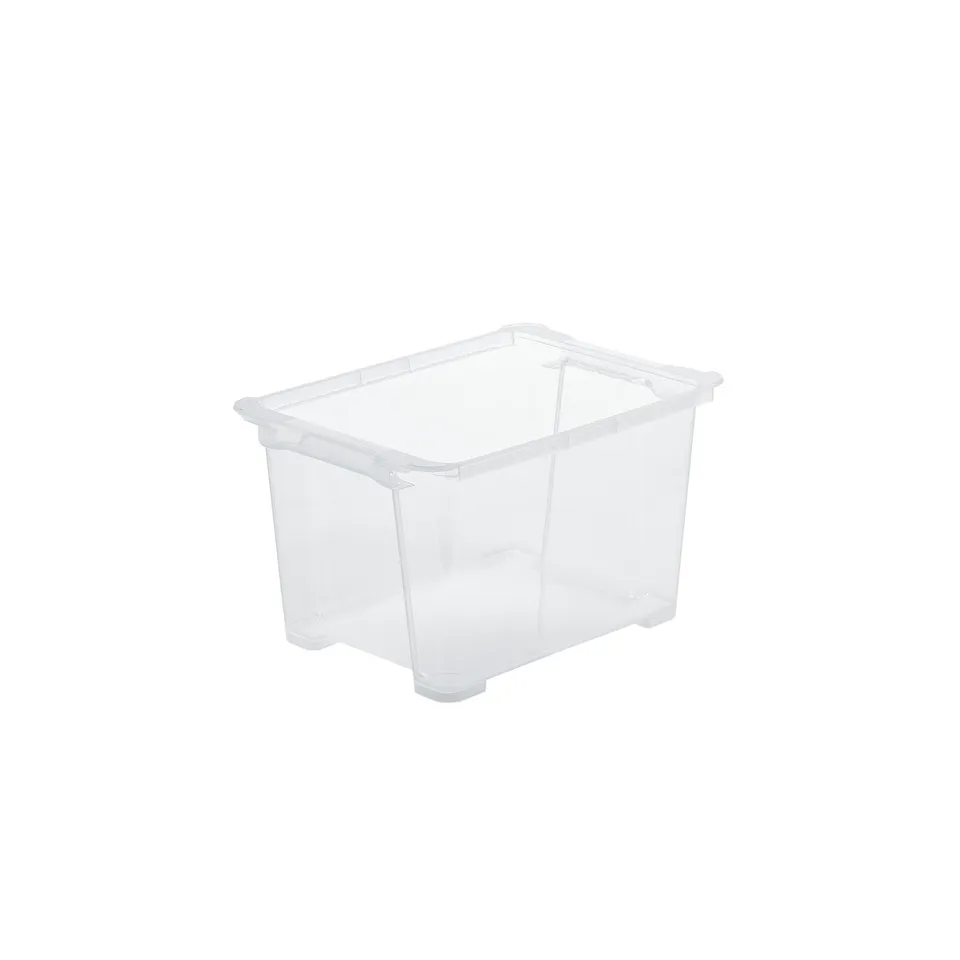 rotho-evo-easy-box-15-l-transparent-aufbewahrungsbox-stapel image 1