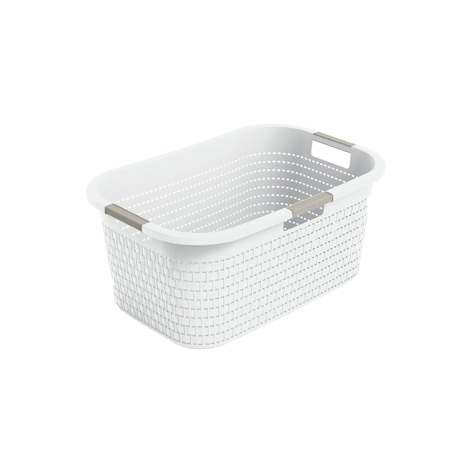 rotho-country-w-schekorb-40l-anthrazit-rattan-mit-griffen image 3