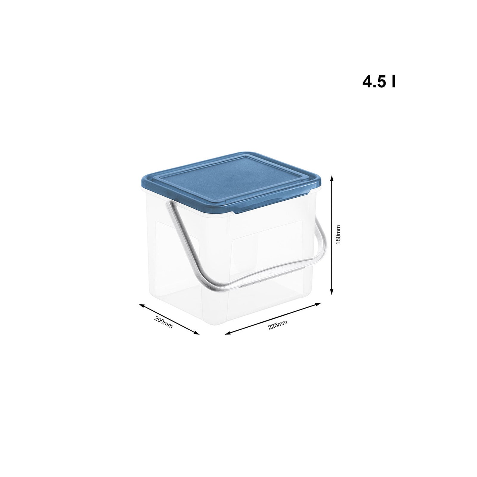 rotho-basic-waschmittelbeh-lter-4-5-l-box-horizon-blau-mit-deckel image 5