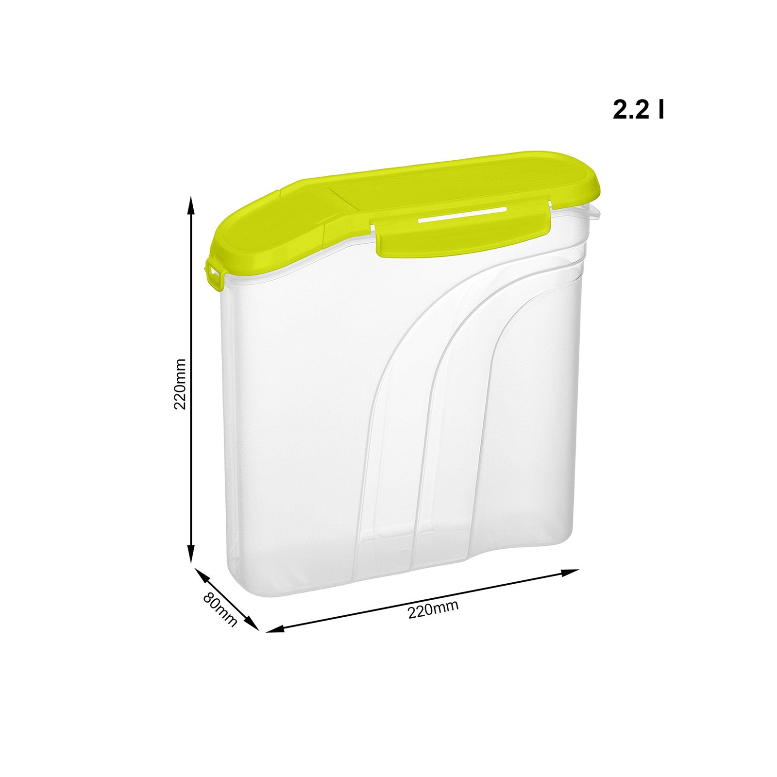 rotho-fresh-m-slibox-2-2-l-vorratsdose-horizontblau-bpa-frei image 5