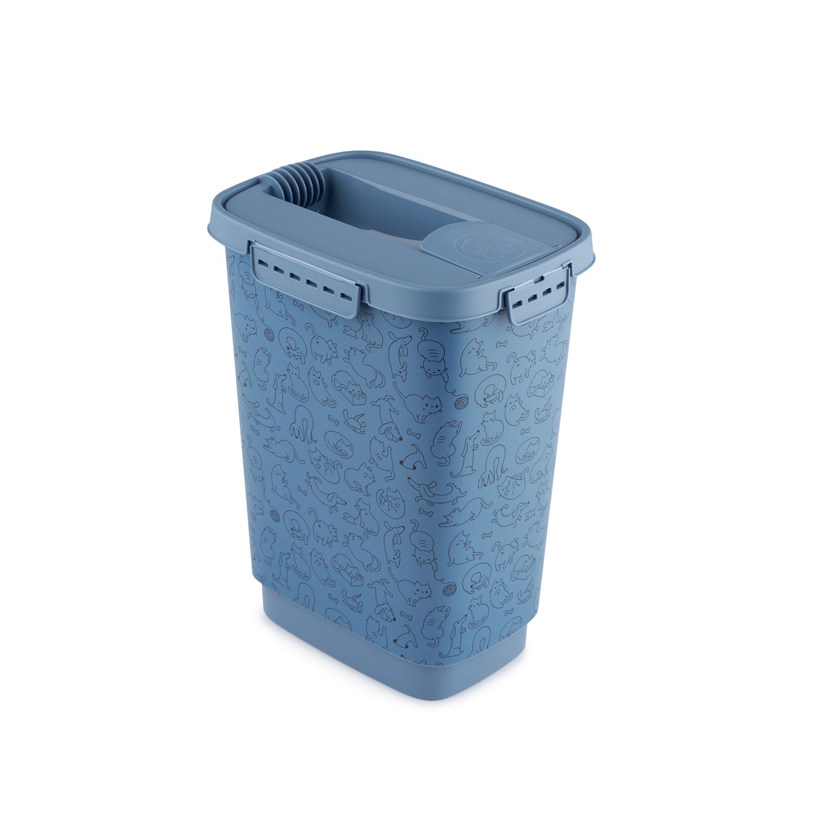 rotho-cody-tierfutterbeh-lter-10-l-anthrazit-luftdicht image 1