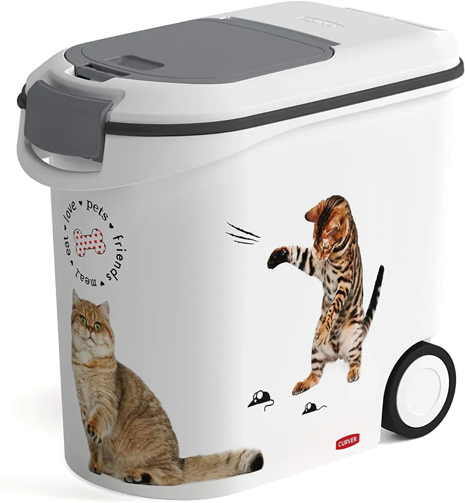 curver-pet-food-futtercontainer-12kg-35l-wei-grau-schaufel image 1