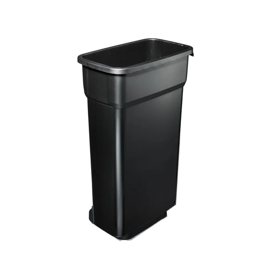 rotho-selecto-basic-beh-lter-l-70-l-schwarz-m-lleimer image 1