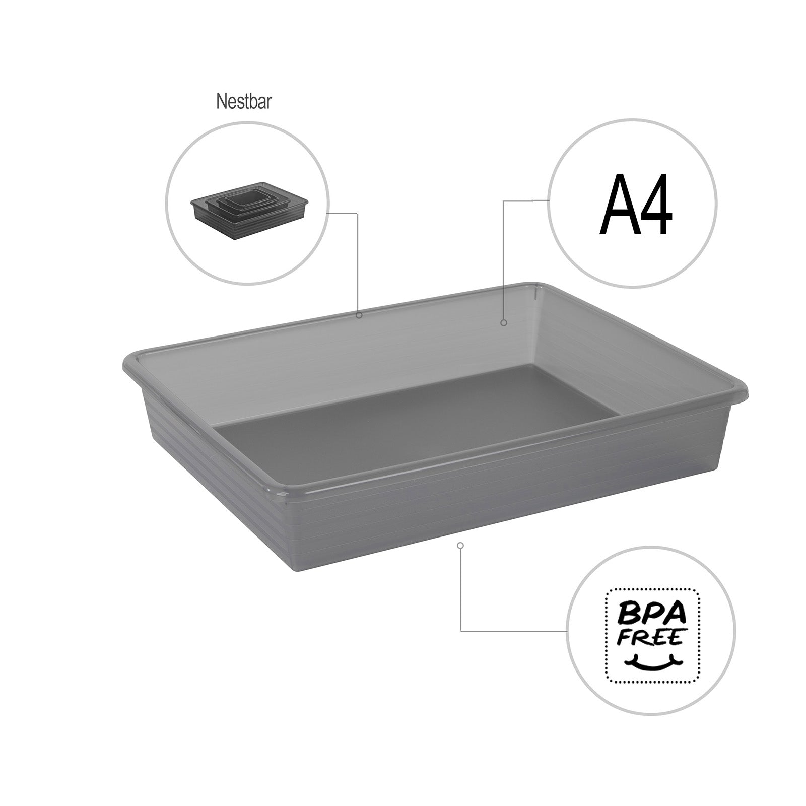 rotho-linus-formatk-rbchen-din-a4-transparent-stapelbar image 7