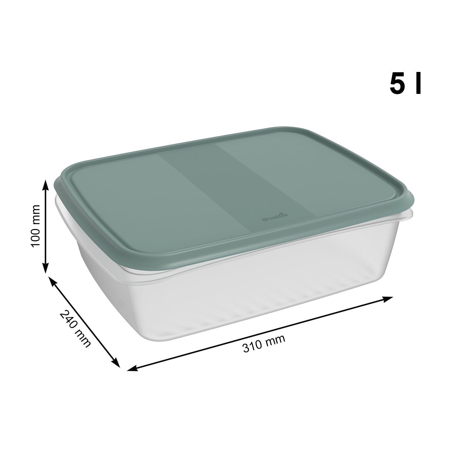 rotho-elements-frischhaltedosen-set-6tlg-transparent image 7