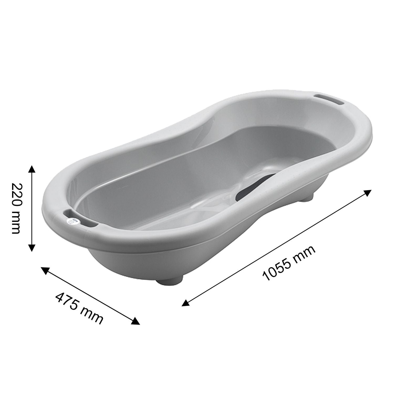 rotho-babydesign-top-xtra-babybadewanne-babywanne-wei image 3